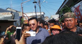 Ahok Blusukan ke Koja Membuat Heboh Warga Setempat