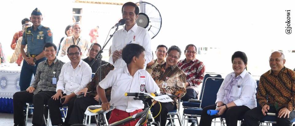 Presiden Jokowi Gelar Kuis di Facebook Berhadiah 10 Sepeda