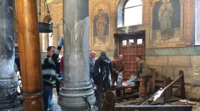 Bertambah hingga 71 Orang Korban Ledakan Bom Gereja Mesir