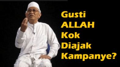 Gus Mus, Ulama Kok Mimpin Demo, Allah di Ajak Kampanye?