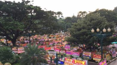 Luar Biasa, Karangan Bunga untuk Ahok-Djarot Sudah Mencapai 4.200