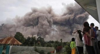 Sekitar 3 Km dari Kawah Gunung Sinabung Terbentuk Dua Danau Baru