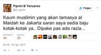 Skenario Rusuh Dengan Baju Kotak-kotak Didepan Mata