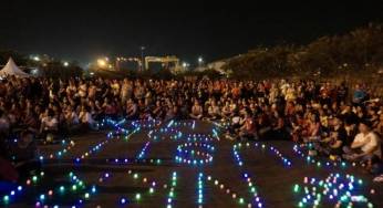 Aksi Lilin untuk Ahok di Peringatan Harkitnas Pemprov DKI