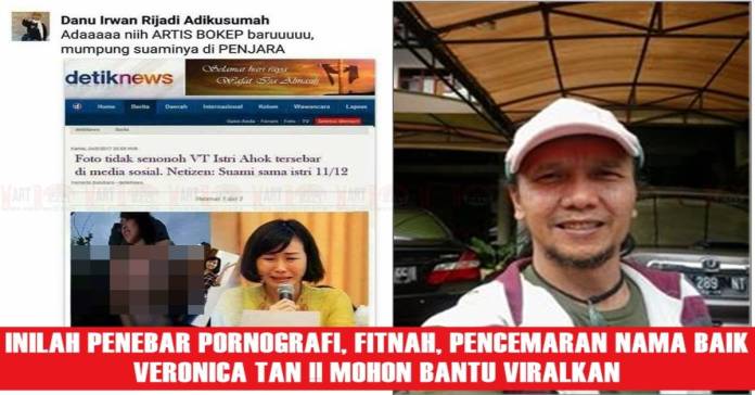 Ini Identitas Orang Yang Bikin Hoax Porno Veronica Tan