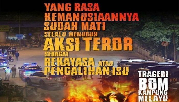 Polri Lawan Hoax Tudingan Keji Rekayasa Bom Kampung Melayu
