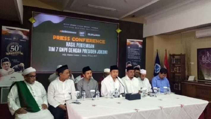 GNPF MUI Berkesimpulan Presiden Jokowi Tak Kriminalisasi Ulama