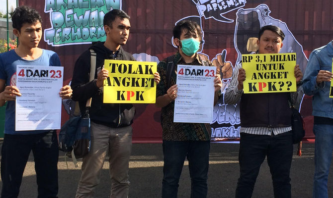 ICW Sebut Pansus Hak Angket KPK seperti Serigala Berbulu Domba