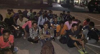Polresta Pekanbaru Amankan 38 Warga Bangladesh di Rumah Penampung