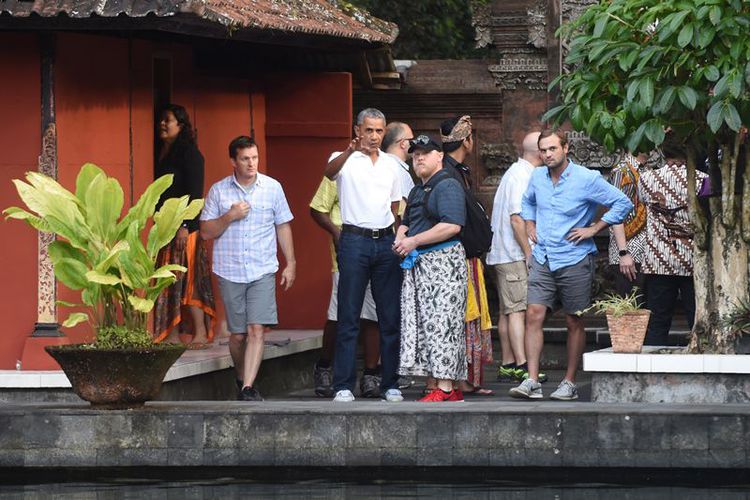 Saat Obama Terkesima dengan Pesona Borobudur