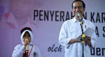 Siswa SD Bacakan Puisi agar Dapat Sepeda dari Jokowi
