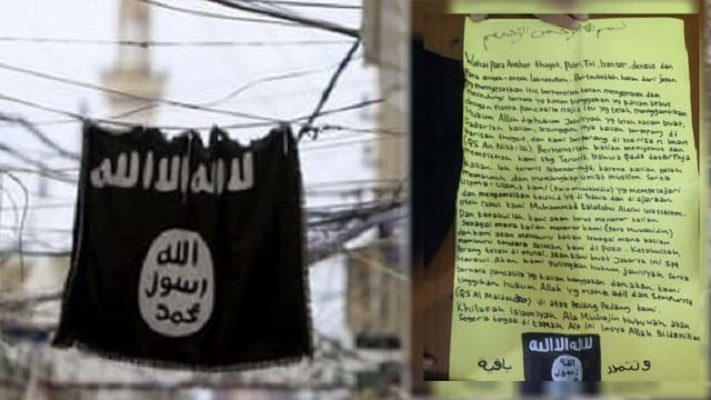 Beginilah Isi Surat Teror ISIS di Polsek Kebayoran Lama