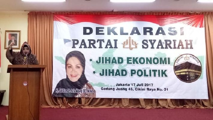 Massa Alumni 212 Deklarasi Partai Syariah 212