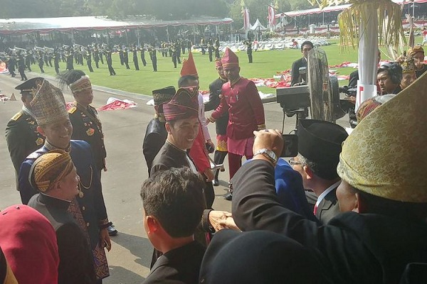 Kejutan Presiden Jokowi Jelang Upacara Peringatan HUT Kemerdekaan RI ke-72