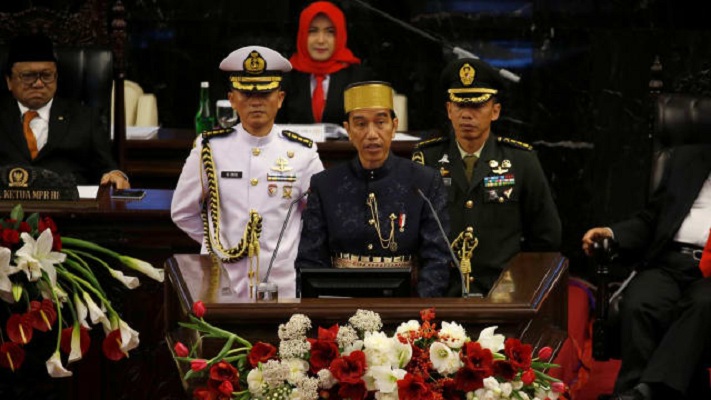Di Sidang DPR, Jokowi: Kita Berani Bubarkan Petral dan Tenggelamkan Kapal Ilegal
