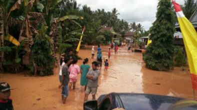 Pemukiman di Sidrap Sulawesi Selatan Terendam Banjir Lumpur dan Longsor