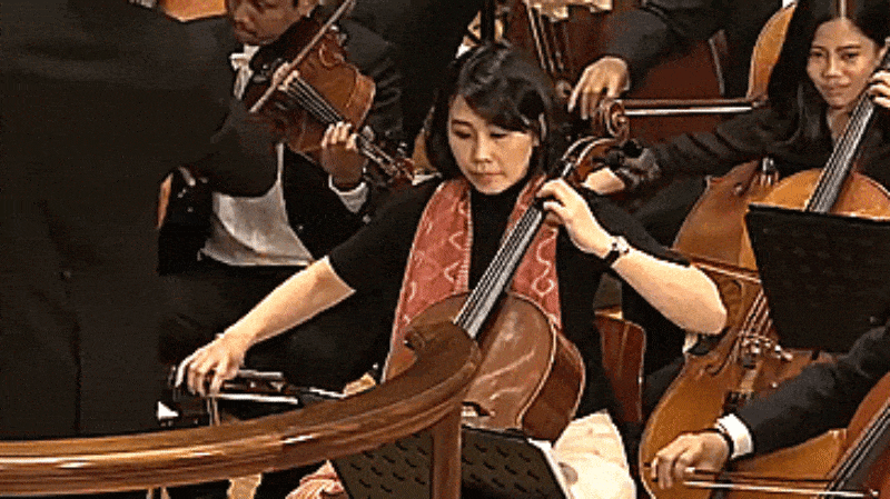 Video Istri Ahok Main Cello dengan Tim Orkestra Addie M.S di Konser Kemerdekaan