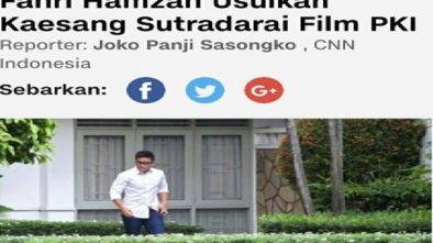 Fahri Hamzah Usulkan Kaesang Sutradarai Film PKI, Netizen Heboh
