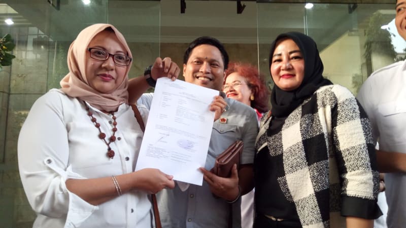 Laporan Berita Hoax soal Prabowo, 1 Flasdisk Jadi Barang Bukti
