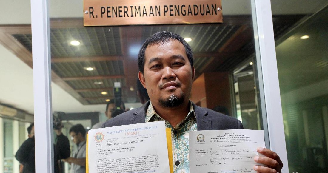 MAKI Yang Melaporkan Fadli Zon Akan Lengkapi Berkas Soal Surat DPR ke KPK
