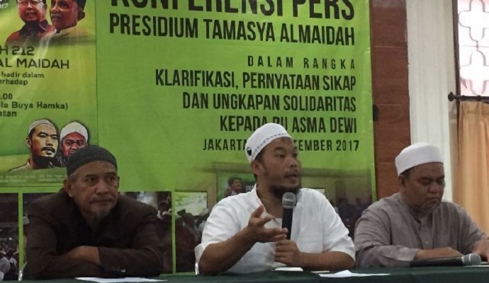 Presidium Tamasya Al-Maidah: Asma Dewi Dikriminalisasi Rezim Jokowi