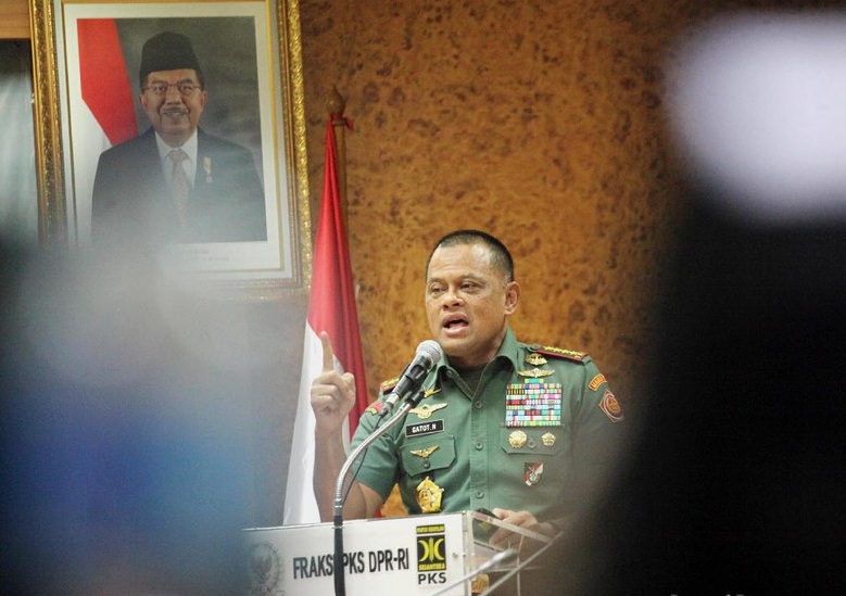 Video Ketika Panglima TNI Ngomong Anak PKI yang Kini Masuk DPR