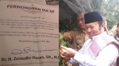 Bupati Lampung Zainudin Minta Maaf Soal Pidato Singgung Ketum PBNU