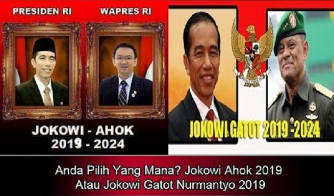 Ini Jawaban PDIP Saat Ditanya Gatot atau Ahok Jadi Cawapres Jokowi