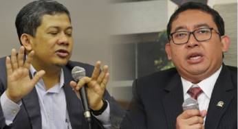 Fahri Hamzah dan Fadli Zon di Demo Mahasiswa UI Terkait Dukung Pansus KPK