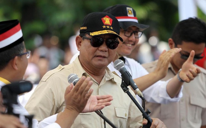 Gerindra Optimis Prabowo Menang di 2019 dan Bilang Elektabilitas Jokowi Rawan