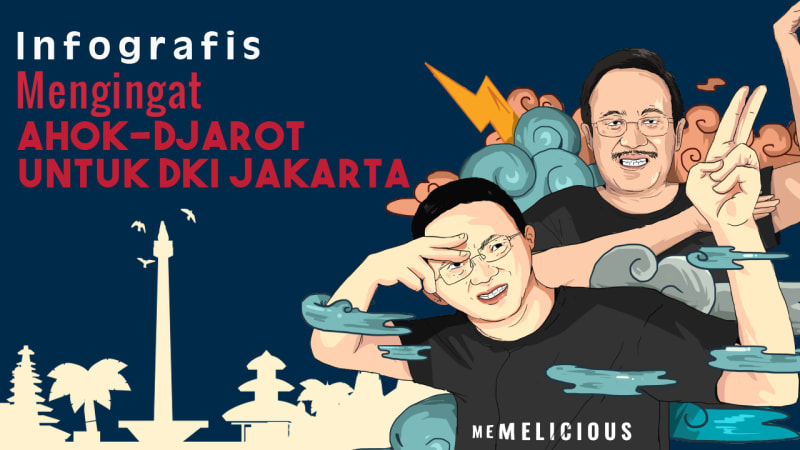 Mengingat Warisan Ahok-Djarot untuk DKI Jakarta Bersama Jokowi