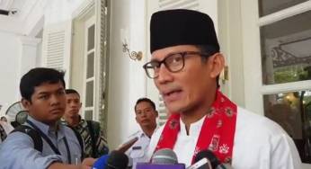Sandiaga Kaji Penghapusan Lelang Konsolidasi Era Ahok-Djarot