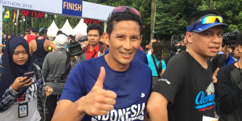 Sandiaga Minta Maaf Terkait Jakarta Maraton, Sandi Akan Lari 21,1 Km