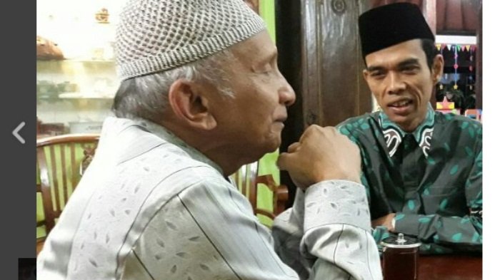 Viral Tolak Undangan Jokowi, Abdus Shomad Malah Minta Nasihat Amien Rais