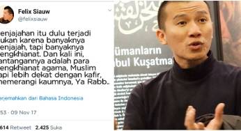 Felix Siaw: Kali Ini Tantangannya Muslim Tapi Lebih Dekat dengan Kafir