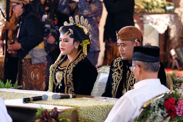 Momen Pernikahan Putri Jokowi, Kahiyang Ayu Sah Jadi Istri Bobby Nasution