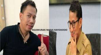 Ngakak! Netizen Bandingkan Sandiaga Uno Dengan Vicky Prastyo
