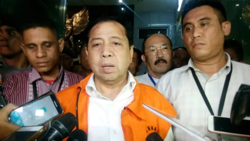 Setnov Dijebloskan Ke Penjara dan Jadi Tersangka, Berharap Perlindungan dari Jokowi