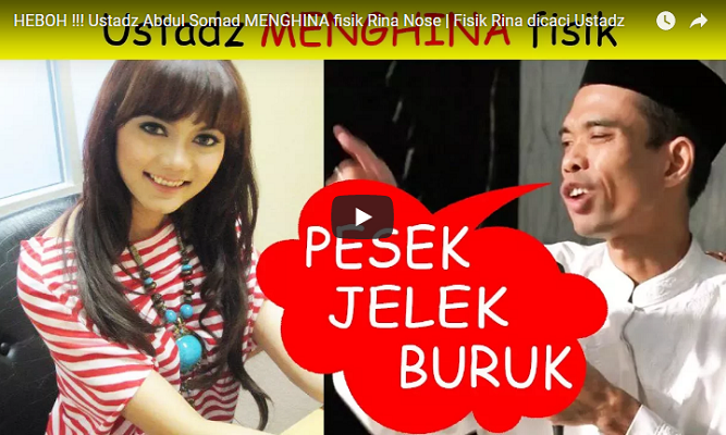 Ustad Somad Hina Rina Nose, Gus Yaqut Jawab Begini, Masya Allah....