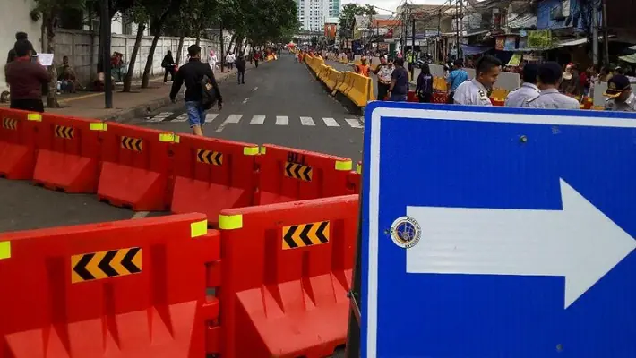 Ada Kecelakaan, Polisi Minta PKL Tanah Abang Dibalikkan Lagi ke Blok G