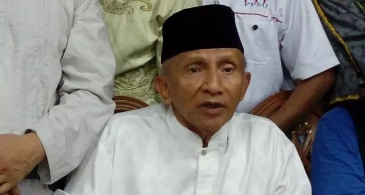 Amien Rais Sindir Kecebong Hingga Mas Jokowi Asyik Mecah Belah Umat Islam