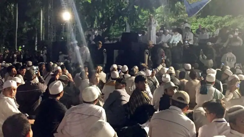 Anies, Amien Rais, hingga Ahmad Dhani Hadiri Aksi Reuni 212 di Monas