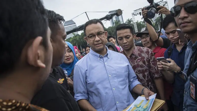 Anies Sebut Kawasan Monas Siap Dipakai untuk Rayakan Tahun Baru
