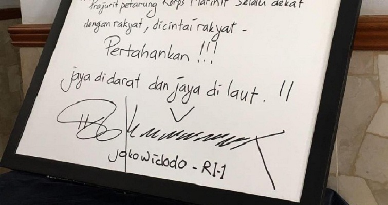 Jokowi Beberkan Rahasia Angka 1681 di Tandatangannya, Penasaran?
