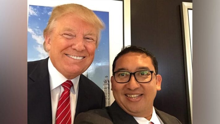 Pernah Selfi Bersama, Fadli Zon: Donald Trump Harus Dilawan