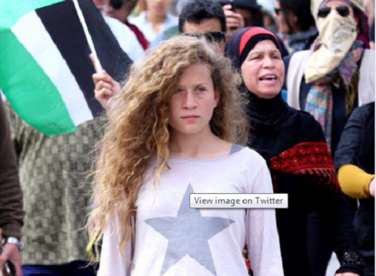 Siapa Ahed Tamimi, Gadis 16 Tahun yang Tampar Tentara Israel itu?