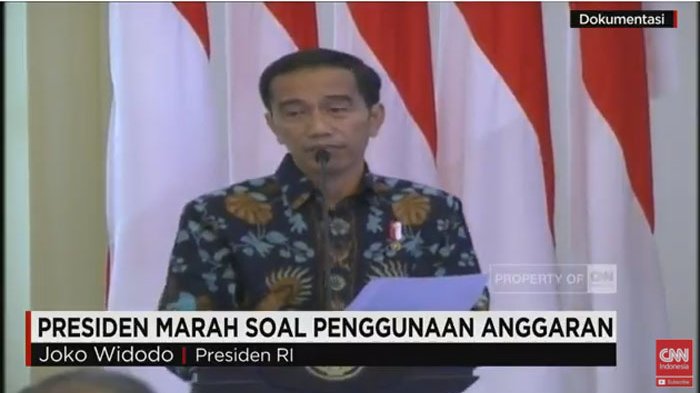Video Presiden Jokowi Marah Besar, APBN & APBD Diecer-Ecer Tidak Produktif