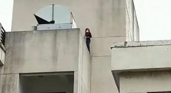 Video Seorang Wanita WN Singapura di Taiwan yang Berniat Bunuh Diri
