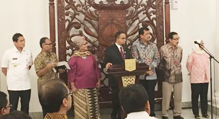 Anies Umumkan Anggota Pencegahan Korupsi DKI, Netizen: Ini Seperti Negara di Dalam Negara