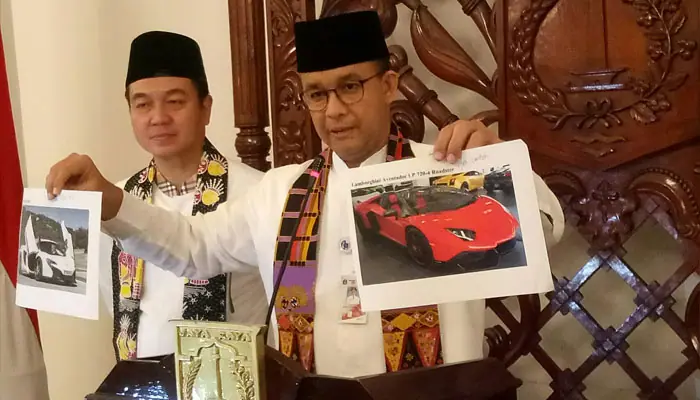 Daftar Nopol Mobil-mobil Mewah di DKI Menunggak Pajak Rp 44,9 Miliar